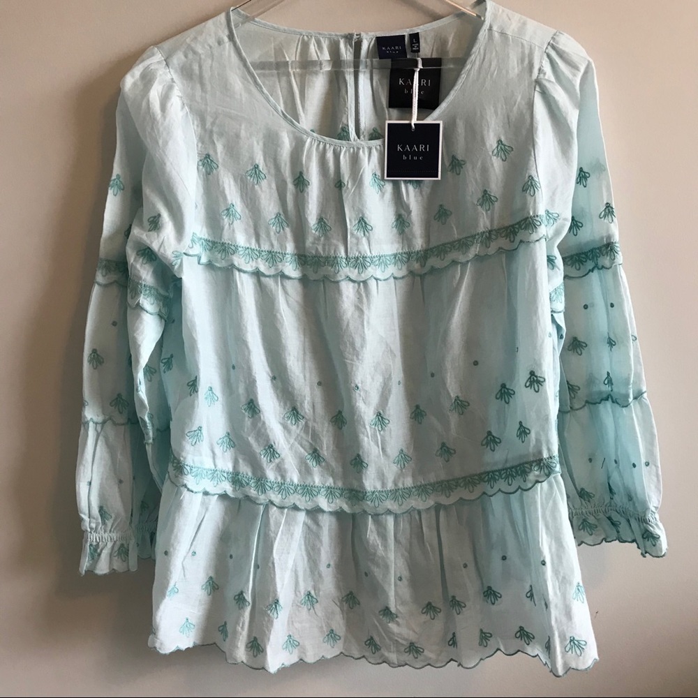 Kaari Blue Women’s Top (NWT)